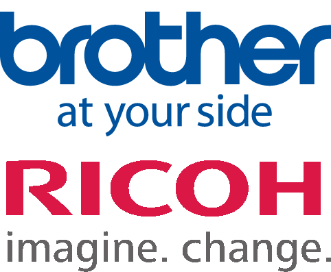 Logo Brother y Ricoh